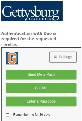 Duo Authentication