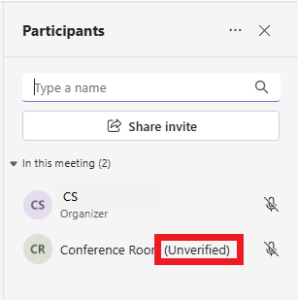 Unverified Users in Microsoft Teams Meetings – Gettysburg College IT ...